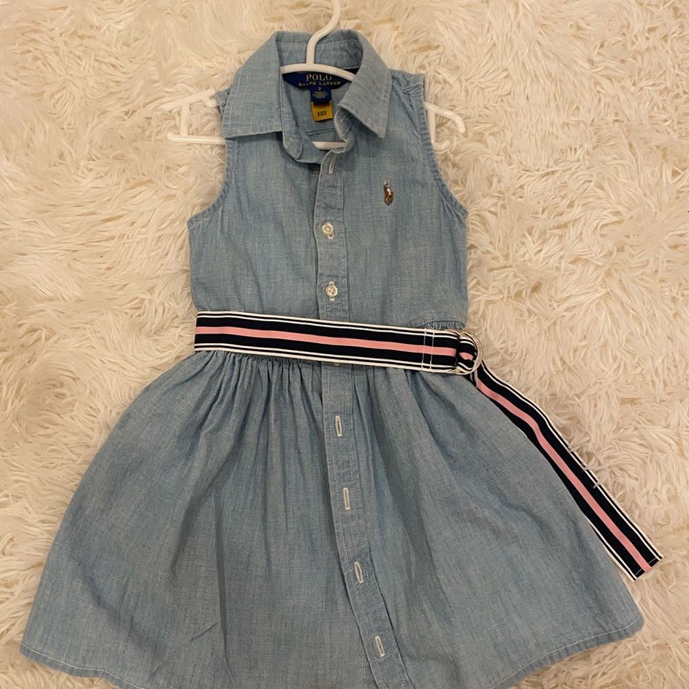 Polo by Ralph Lauren Blue Kids Dress